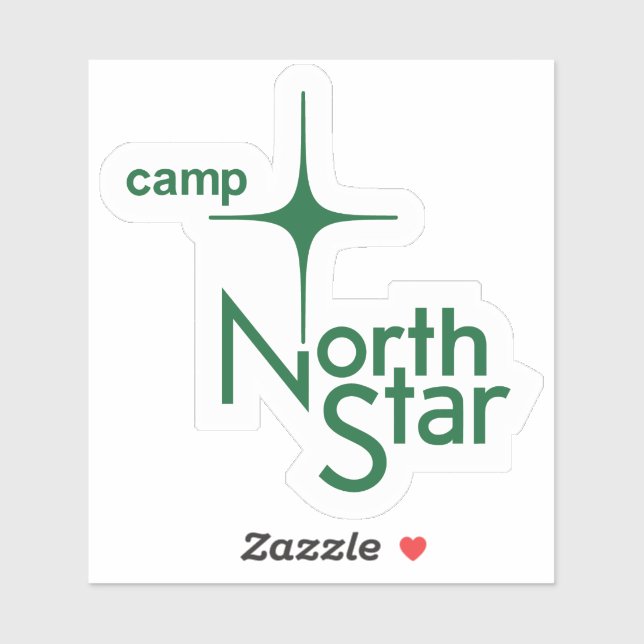 Camp North Star Sommercamp-Aufkleber - Meatballs Aufkleber (Blatt)