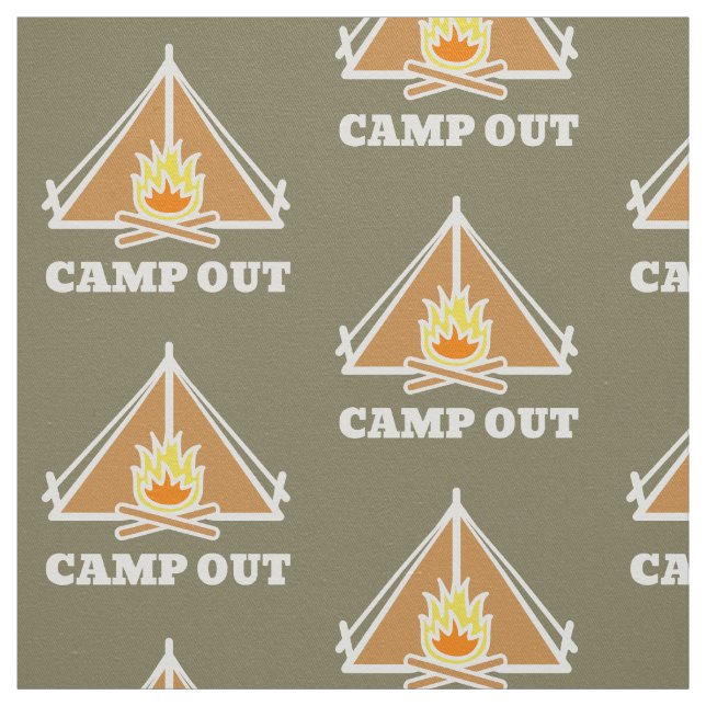 Camp out stoff (Muster)