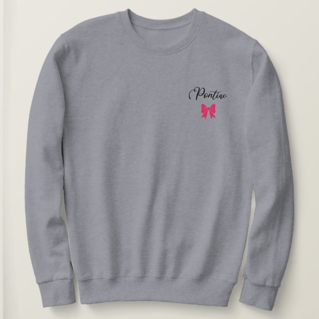 Camp Pontiac Bow Shirt (Design vorne)