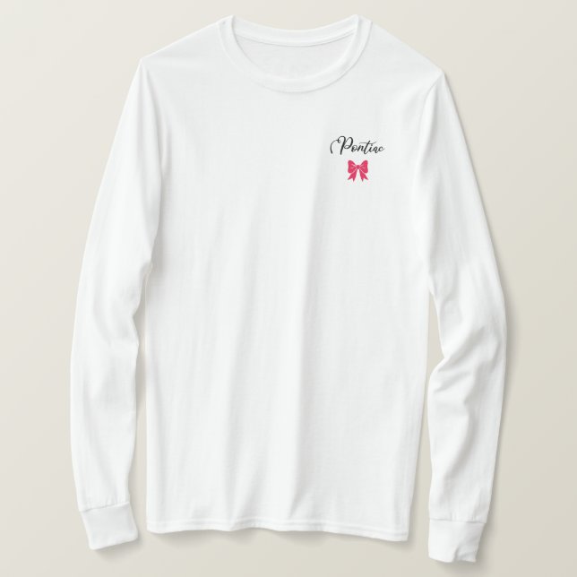 Camp Pontiac Bow Shirt (Design vorne)