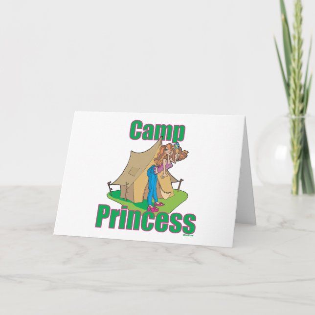 CAMP-Prinzessin Karte (Vorderseite)