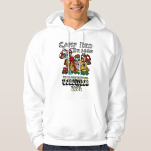 Camp Red Dragon 2025 B.A.T. Sweat à capuche blanc
