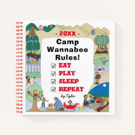 Camp Road Trip Sketchbook Notizbuch