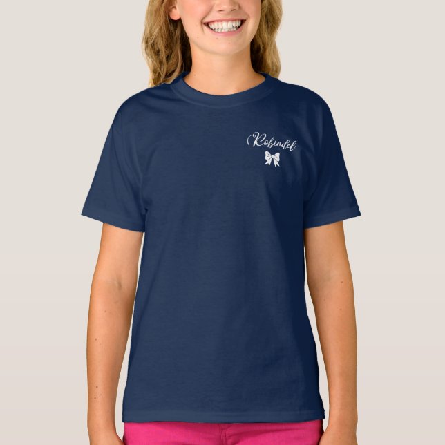 Camp Robindel Bow Design T-Shirt (Vorderseite)