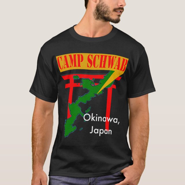 Camp Schwab, Nago, Okinawa, Japan T - Shirt (Vorderseite)