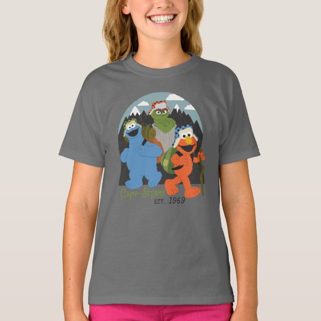 Camp Sesamstraße EST. 1969 T-Shirt (Vorderseite)