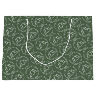 Camp Shattuck - Logo de timbre - Sac cadeau