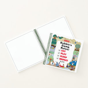 Camp Sketchbook Notizbuch