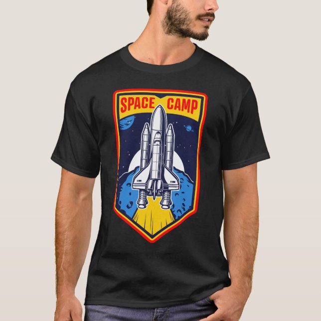 Camp spatial T-shirt (Devant)