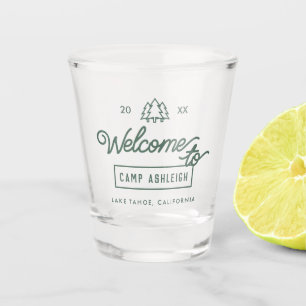 Camp Theme Junggeselinnen-Abschied Schnapsglas