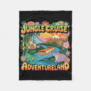 Camp Vbs 2025 Adventureland Jugendgruppe Dschungel Fleecedecke