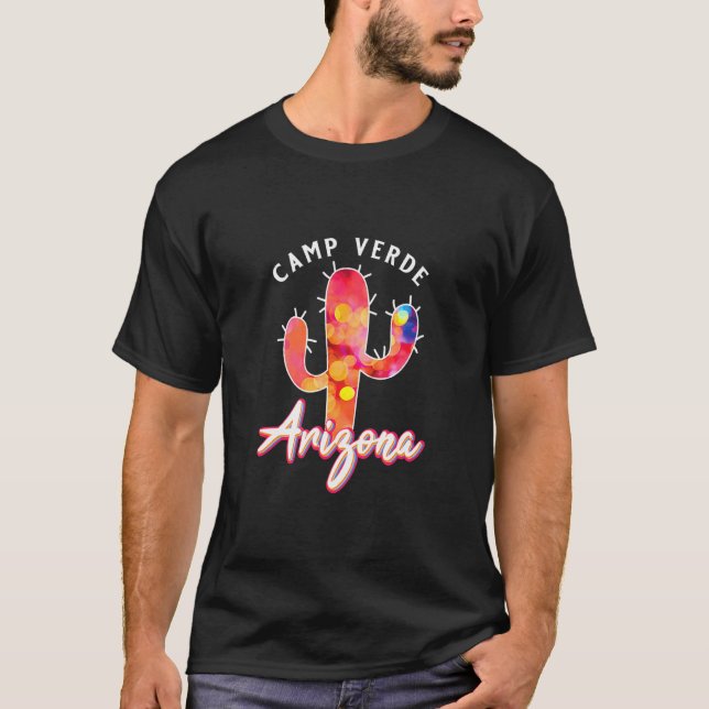 Camp Verde Arizona Usa Wüste Kactus Vacation Souv T-Shirt (Vorderseite)