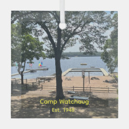 Camp Watchaug Foto-Schmuck Ornament Aus Glas