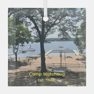 Camp Watchaug Foto-Schmuck Ornament Aus Glas