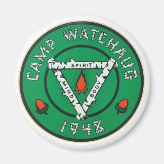 Camp Watchaug Logo Magnet