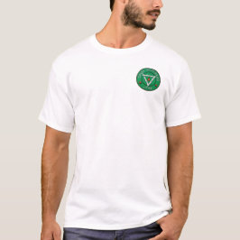 Camp Watchaug Vorder- und Rückseiten-Logo T-Shirt