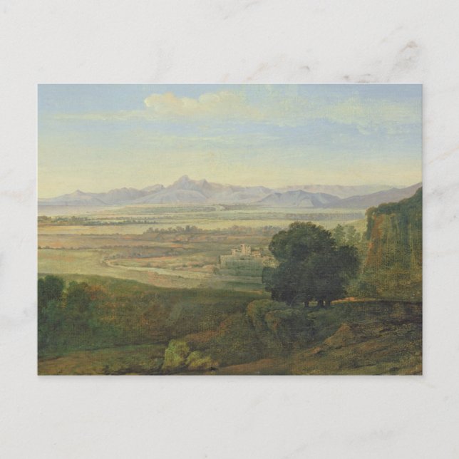 Campagna Landscape Postkarte (Vorderseite)
