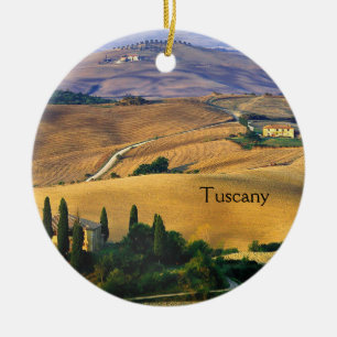 Campagne toscane, Toscane Italie Ornement en céram