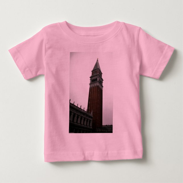 Campanile Piazza San Marco Baby T-shirt (Vorderseite)