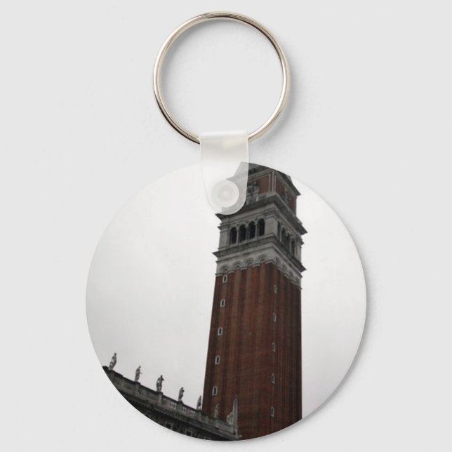 Campanile Piazza San Marco Schlüsselanhänger (Vorderseite)