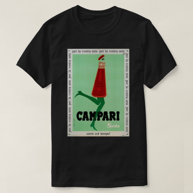 Campari - Print T-Shirt (Design vorne)