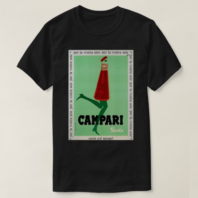 Campari Soda Classic T Shirt (Design vorne)