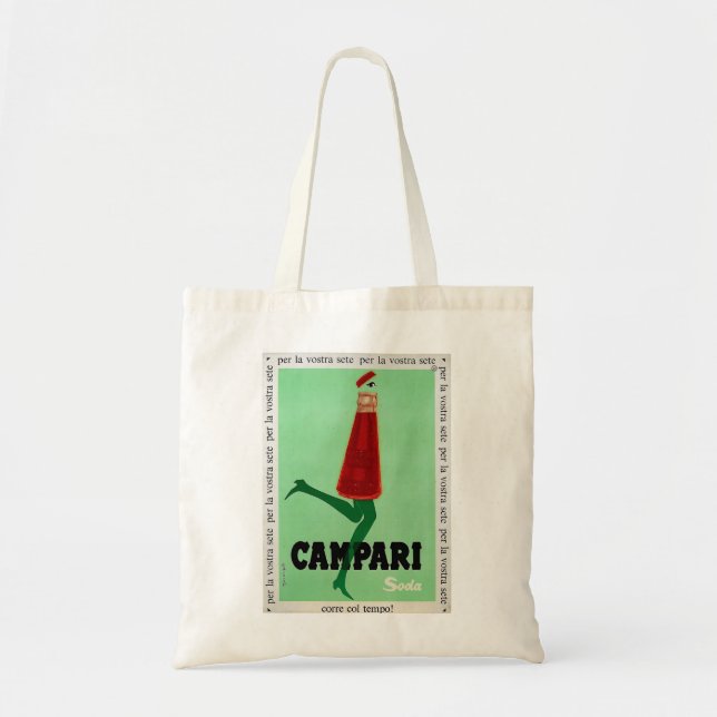 Campari Soda Classic T Shirt Tragetasche (Vorne)