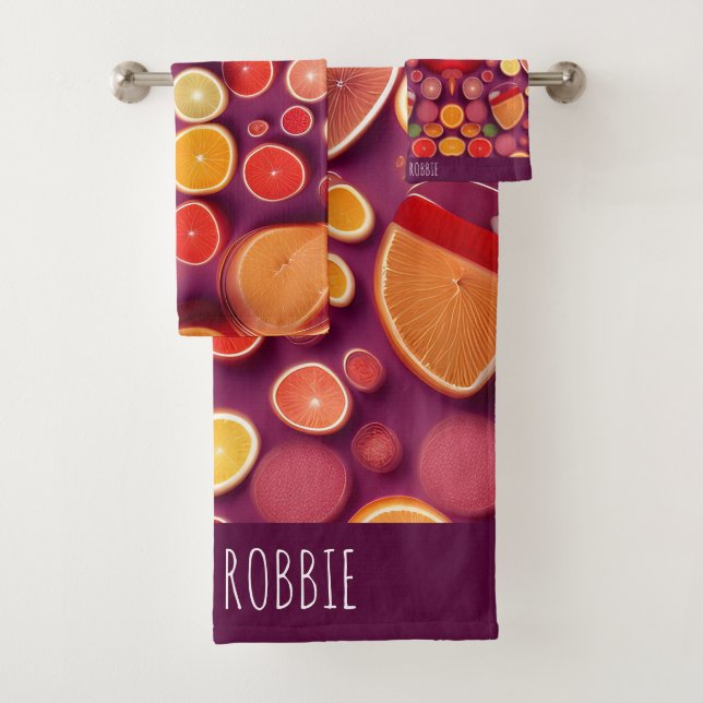 Campari Soda Grapefruit Motif coloré (En situation)