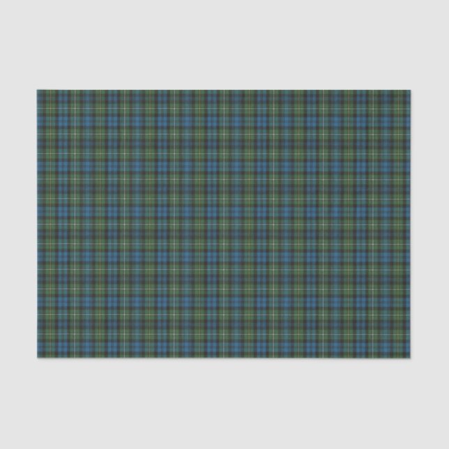 Campbell Argyll Ancient Scottish Tartan Seidenpapier (Vorderseite)