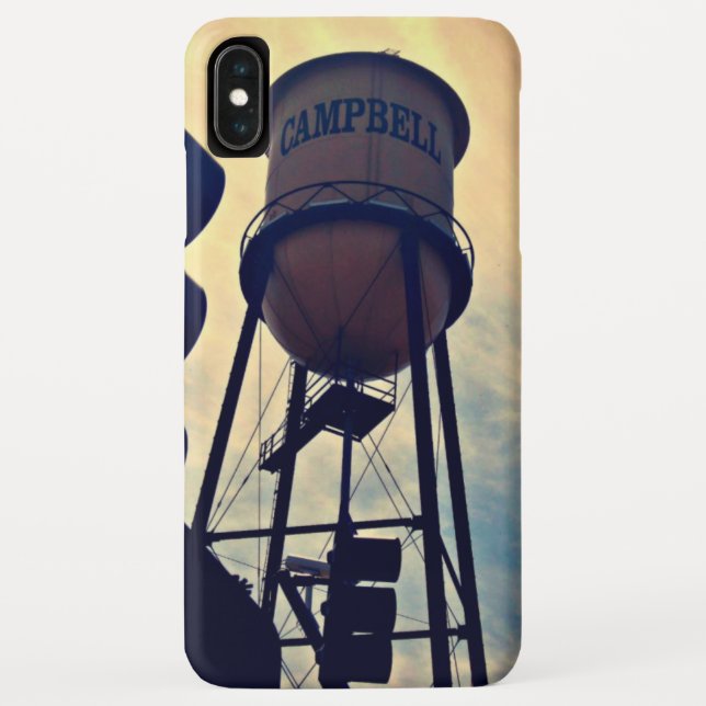 Campbell CA Water Tower Barely There iPad Case (Rückseite)