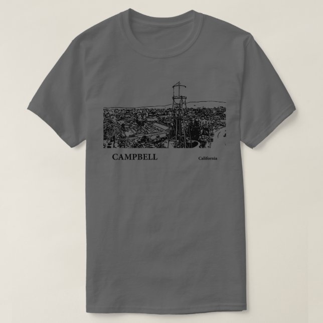 Campbell California TShirt 3 (Design vorne)