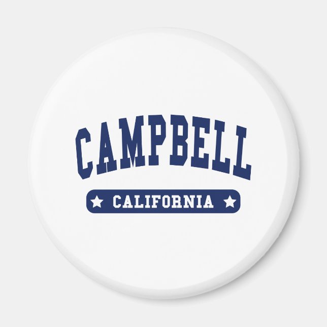 Campbell California Uni Style to Shirts Magnet (Vorne)