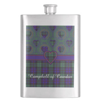 Campbell Cawdor Clan karierten schottischen Tartan Flachmann
