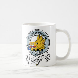 Campbell-Clan-Abzeichen Kaffeetasse