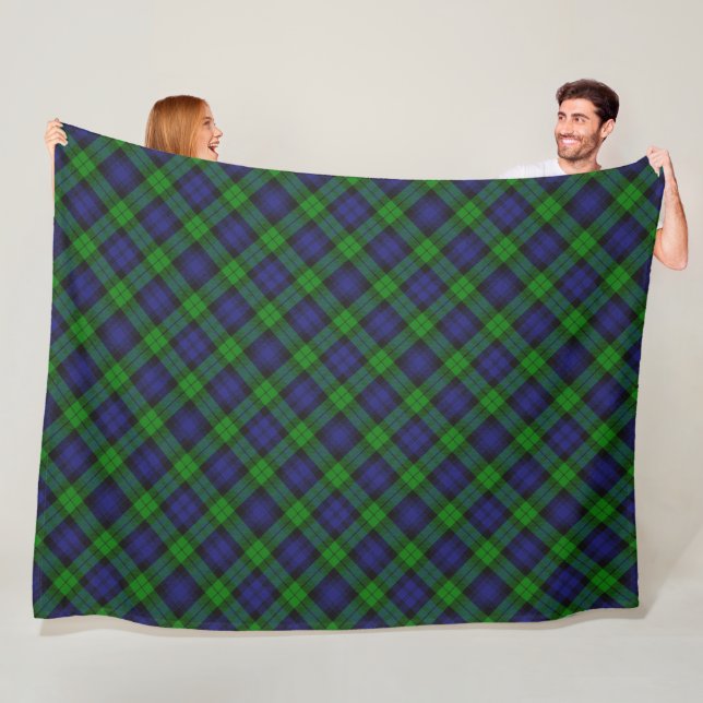 Campbell Clan Tartan Kariert Black Watch Fleecedecke (Beispiel)