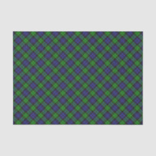 Campbell Clan Tartan Kariert Black Watch Seidenpapier