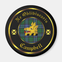 Campbell Clan & Tartan Magnet
