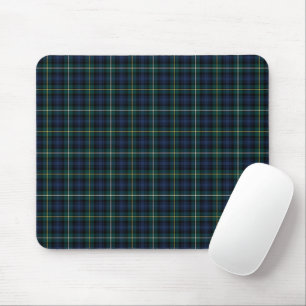 Campbell Clan Tartan Navy Blau Kariert Mousepad