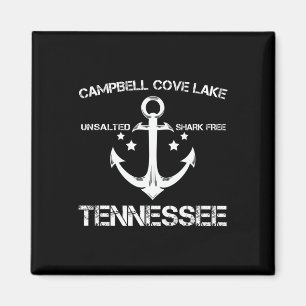 Campbell Cove Lake Tennessee Lustiges Angeln Campi Magnet