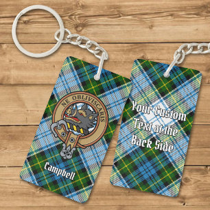 Campbell Crest au-dessus de Tartan