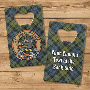 Campbell Crest sur Tartan
