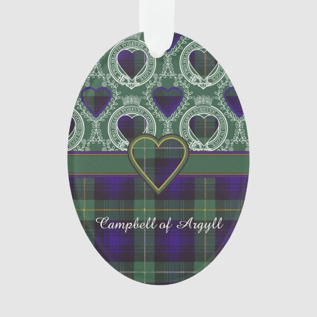 Campbell de tartan d'écossais de plaid de clan (devant)
