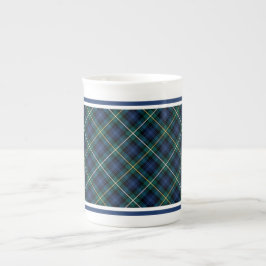 Campbell der Familie Argyll Tartan Navy Kariert Prozellantasse
