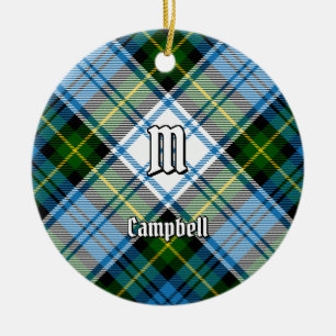 Campbell Dress Tartan Keramik Ornament