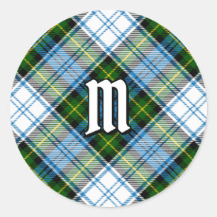 Campbell Dress Tartan Runder Aufkleber
