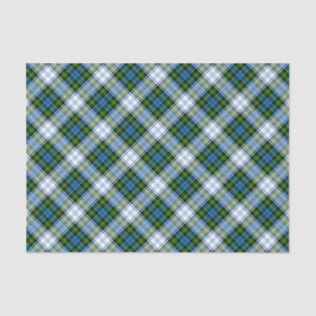 Campbell Dress Tartan Seidenpapier (Vorderseite)