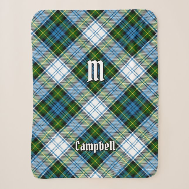 Campbell Dress Tartan Sherpadecke (Vorderseite)