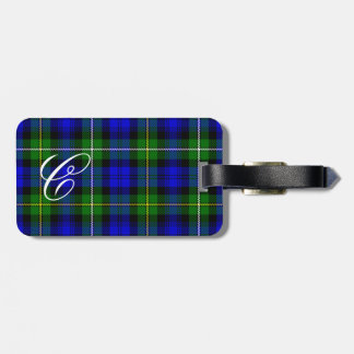 Campbell Kariert Tartan Gepäckmarke Gepäckanhänger