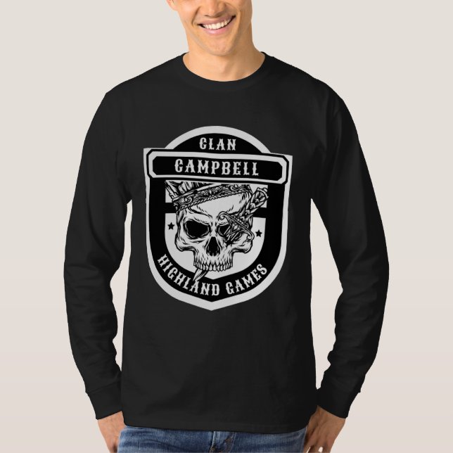 Campbell Scottish Clan Games T-Shirt (Vorderseite)