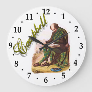 Campbell Scottish Dream Clock Große Wanduhr